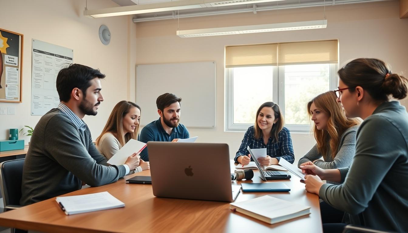 Aprende en grupo con foco real